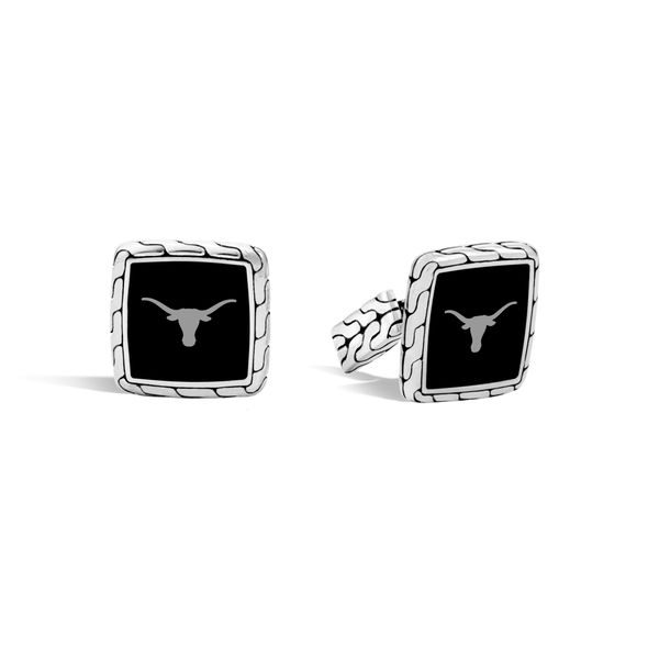 Texas Longhorns Cufflinks by John Hardy with Black Onyx - Image 1