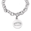 Boston University Sterling Silver Charm Bracelet - Image 2