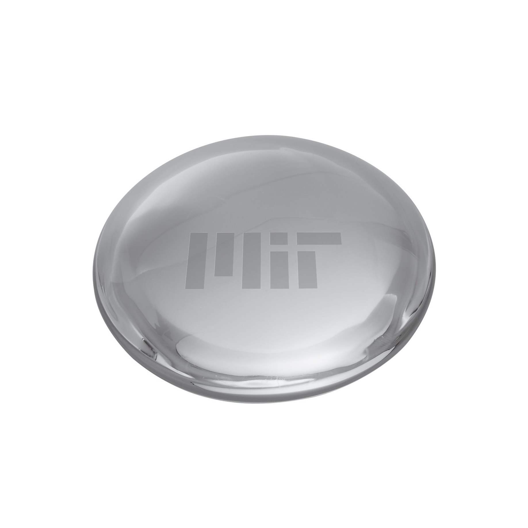 MIT Glass Dome Paperweight by Simon Pearce