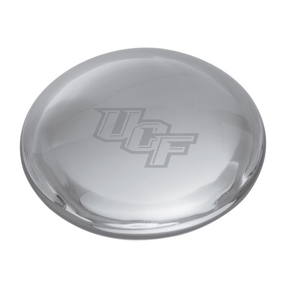 UCF Glass Dome Paperweight by Simon Pearce - Image 1