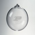 Purdue Glass Ornament by Simon Pearce - Image 1
