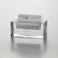 click to view Seton Hall Glass Business Cardholder by Simon Pearce - Image 1