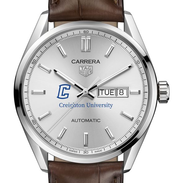 Creighton Men's TAG Heuer Automatic Day/Date Carrera with Silver Dial - Image 1