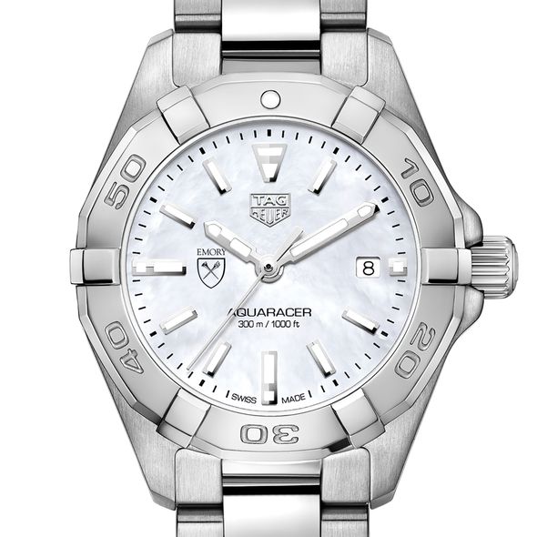Emory University Women's TAG Heuer Steel Aquaracer w MOP Dial