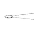 Clemson Monica Rich Kosann Poesy Ring Necklace in Silver - Image 3