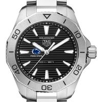 Penn State Men's TAG Heuer Steel Aquaracer with Black Dial