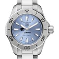 Kansas State Women's TAG Heuer Steel Aquaracer with Blue Sunray Dial - Image 1