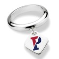 University of Pennsylvania Sterling Silver Ring with Sterling Tag - Image 1