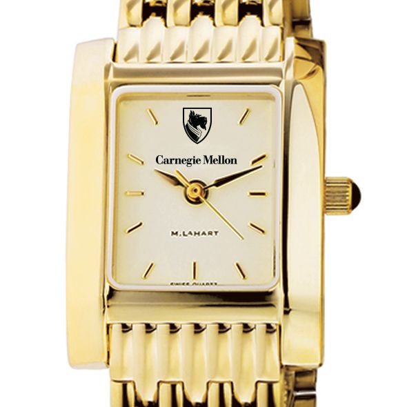 Carnegie Mellon University Women's Gold Quad with Bracelet
