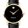 Spelman Women's Movado Gold Museum Classic Leather - Image 1