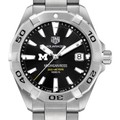 click to view Michigan Ross Men's TAG Heuer Steel Aquaracer with Black Dial - Image 1