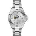 UC Irvine Men's TAG Heuer Steel Aquaracer with Silver Dial - Image 2