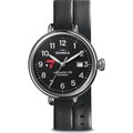 click to view Tepper Shinola Watch, The Birdy 38mm Black Dial - Image 2