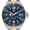 click to view Houston Men's TAG Heuer Two-Tone Formula 1 with Blue Dial & Bezel - Image 1