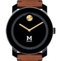 Morehouse College Men's Movado BOLD with Brown Leather Strap - Image 1