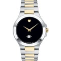 Xavier Men's Movado Collection Two-Tone Watch with Black Dial - Image 2