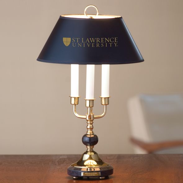 St. Lawrence Lamp in Brass & Marble - Image 1