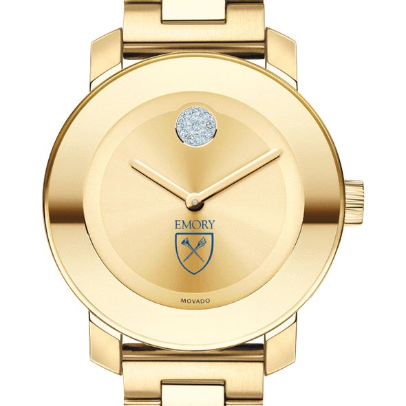 Emory University Women's Movado Gold Bold