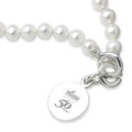 George Mason 50th Anniversary Pearl Bracelet with Sterling Silver Charm - Image 2