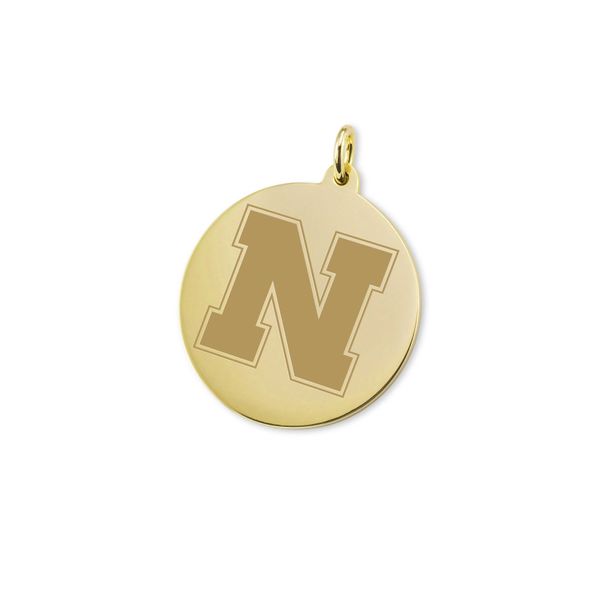 Nebraska 18K Gold Charm - Image 1