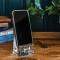 UVA Darden Glass Phone Holder by Simon Pearce - Image 3