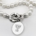 Texas Tech Pearl Necklace with Sterling Silver Charm - Image 2