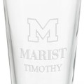 Marist College 16 oz Pint Glass - Image 3