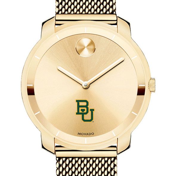 Baylor University Women's Movado Gold Bold 36