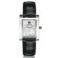 Auburn Women's MOP Steel Quad with leather strap - Image 2