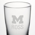 Michigan Ross Ascutney Pint Glass by Simon Pearce - Image 2
