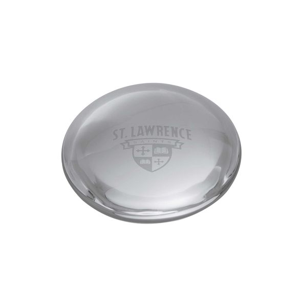 St. Lawrence Glass Dome Paperweight by Simon Pearce - Image 1