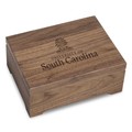 University of South Carolina Solid Walnut Desk Box - Image 1
