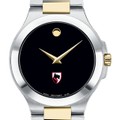 Carnegie Mellon Men's Movado Collection Two-Tone Watch with Black Dial - Image 1