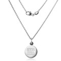 Seton Hall Necklace with Charm in Sterling Silver - Image 1
