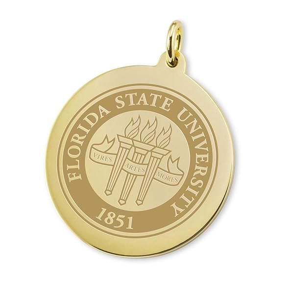 Florida State 18K Gold Charm