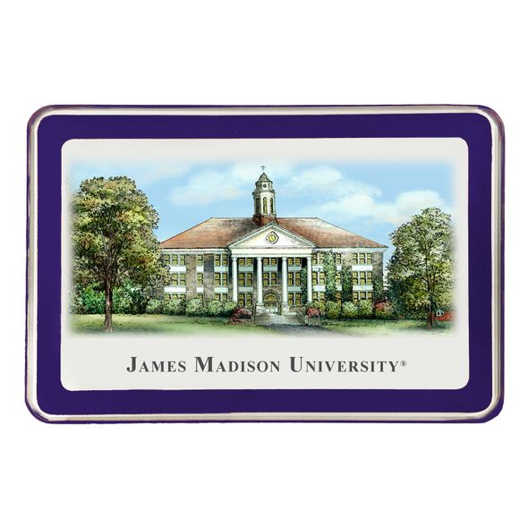 James Madison Eglomise Paperweight