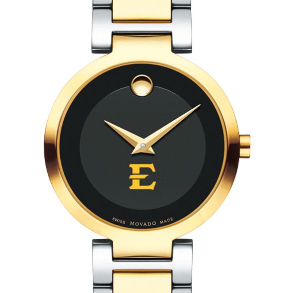 East Tennessee State University Women's Movado Two-Tone Modern Classic Museum with Bracelet