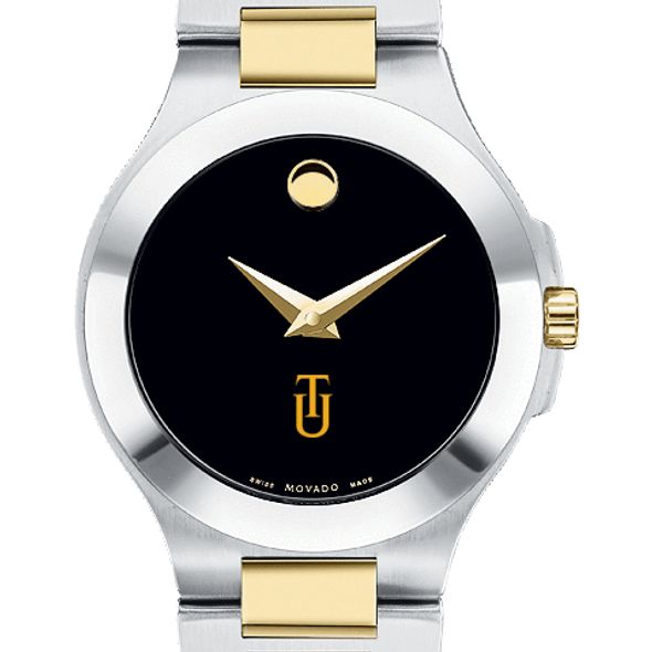 Tuskegee Women's Movado Collection Two-Tone Watch with Black Dial - Image 1