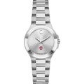 Boston College Women's Movado Collection Stainless Steel Watch with Silver Dial - Image 2