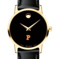 Princeton Women's Movado Gold Museum Classic Leather - Image 1