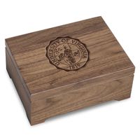 University of Virginia Solid Walnut Desk Box
