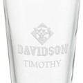 Davidson College 16 oz Pint Glass - Image 3