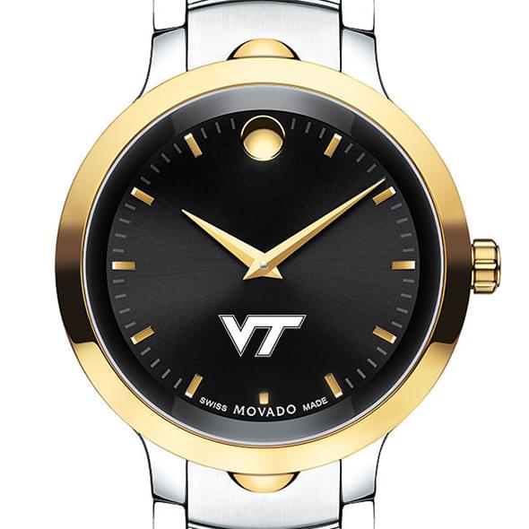 Virginia Tech Men's Movado Luno Sport Two-Tone