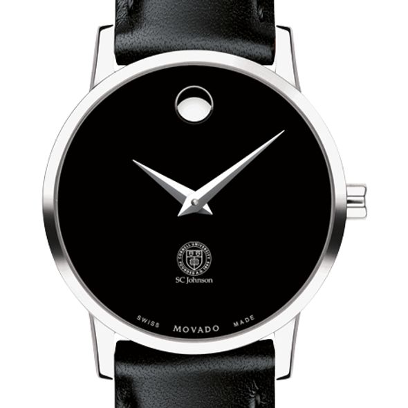 SC Johnson College Women's Movado Museum with Leather Strap - Image 1