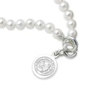 Rice University Pearl Bracelet with Sterling Silver Charm - Image 2