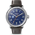 click to view Creighton Shinola Watch, The Runwell Automatic 45mm Royal Blue Dial - Image 2