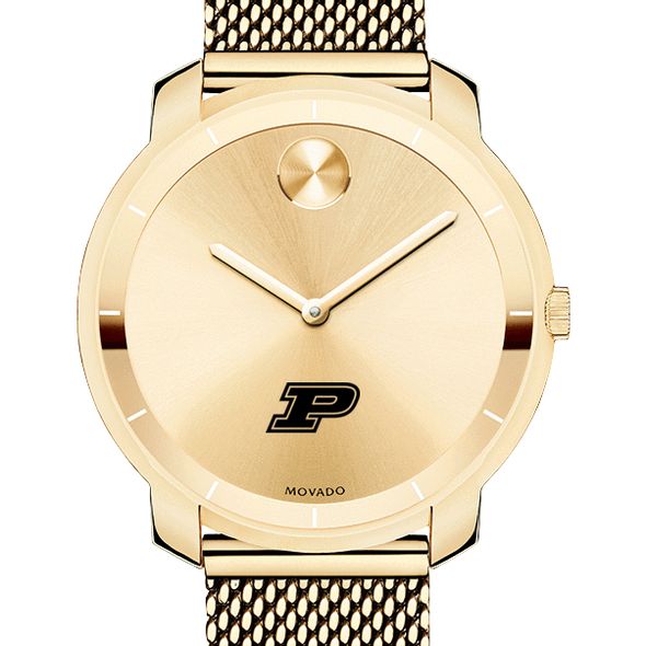 Purdue University Women's Movado Gold Bold 36