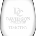Davidson Stemless Wine Glasses Made in the USA - Set of 2 - Image 3