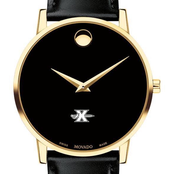 Xavier Men's Movado Gold Museum Classic Leather - Image 1