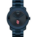 click to view St. John's University Men's Movado BOLD Blue Ion with Bracelet - Image 2